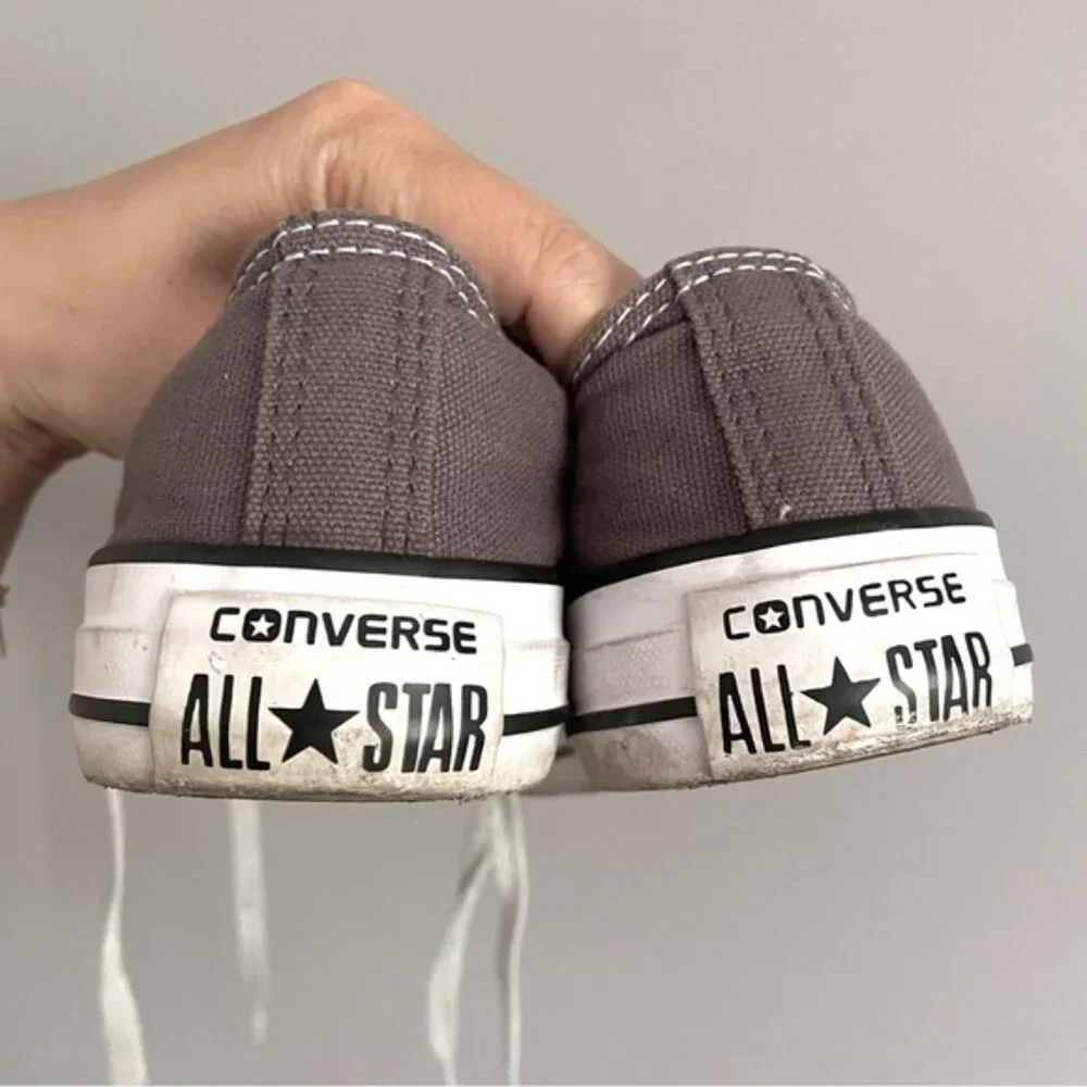 Converse Gray Chuck Taylor All Star Low - 4.5US, Unisex 🇺🇸